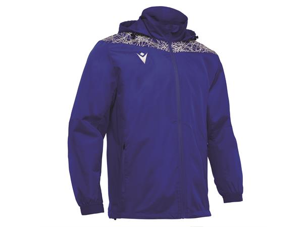 Lahti Showerjacket BLÅ/HVIT XL Vann- og vindavstøtende jakke - Unisex 
