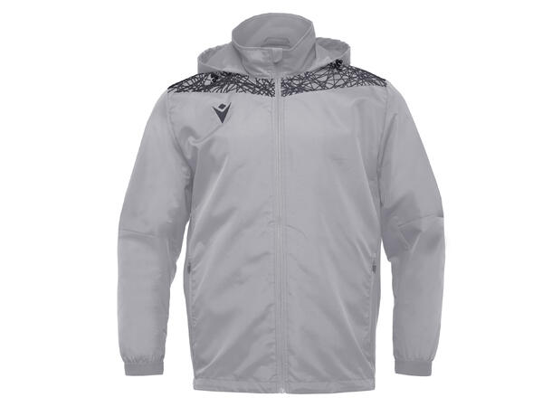 Lahti Showerjacket SØLV/GRÅ S Vann- og vindavstøtende jakke - Unisex 