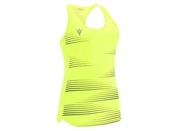 Dolly Singlet NYEL/BLK M Løpesinglet for dame 