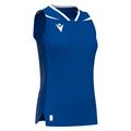 Lily Eco Sleeveless Shirt ROY/WHT M Teknisk kamp og treningsdrakt - Dame