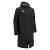 Northland Jacket BLK 3XL Ekstra lang vattert coachjakke - Unisex 