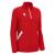 Maira 1/4 Zip Top Woman RED/WHT S Teknisk treningsgenser til dame 