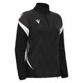 Leona Training 1/4 Zip Top W BLK/WHT XXL Teknisk treningsgenser til dame