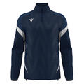 Hollow 1/4 zip NAV/WHT XS Treningstopp - Unisex