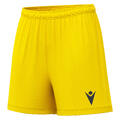 Nebula Woman Shorts YEL XL Teknisk kamp-og treningsshorts til dame
